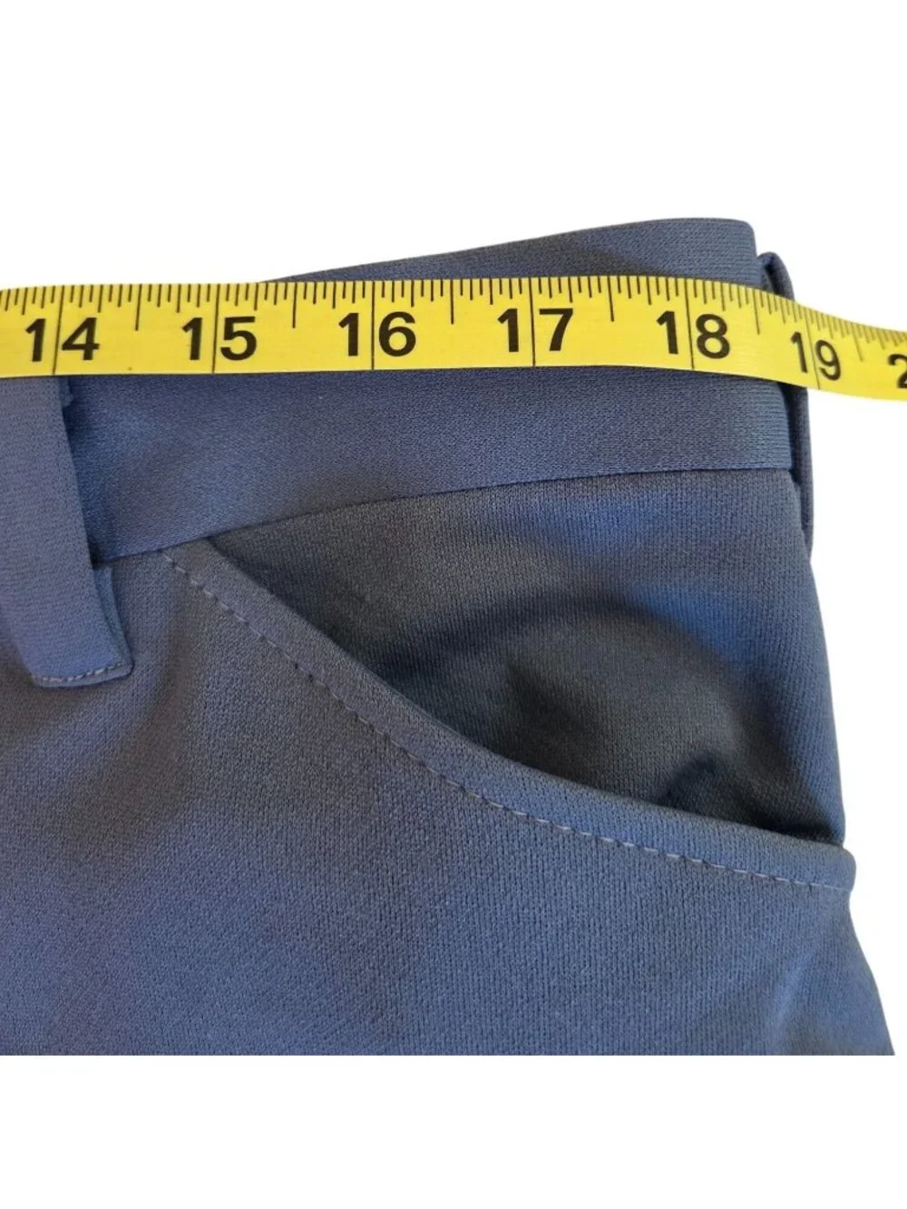 Vtg 70's Wrangler Mens Blue Trouser Dress Pants Flare 40x32 Made In USA